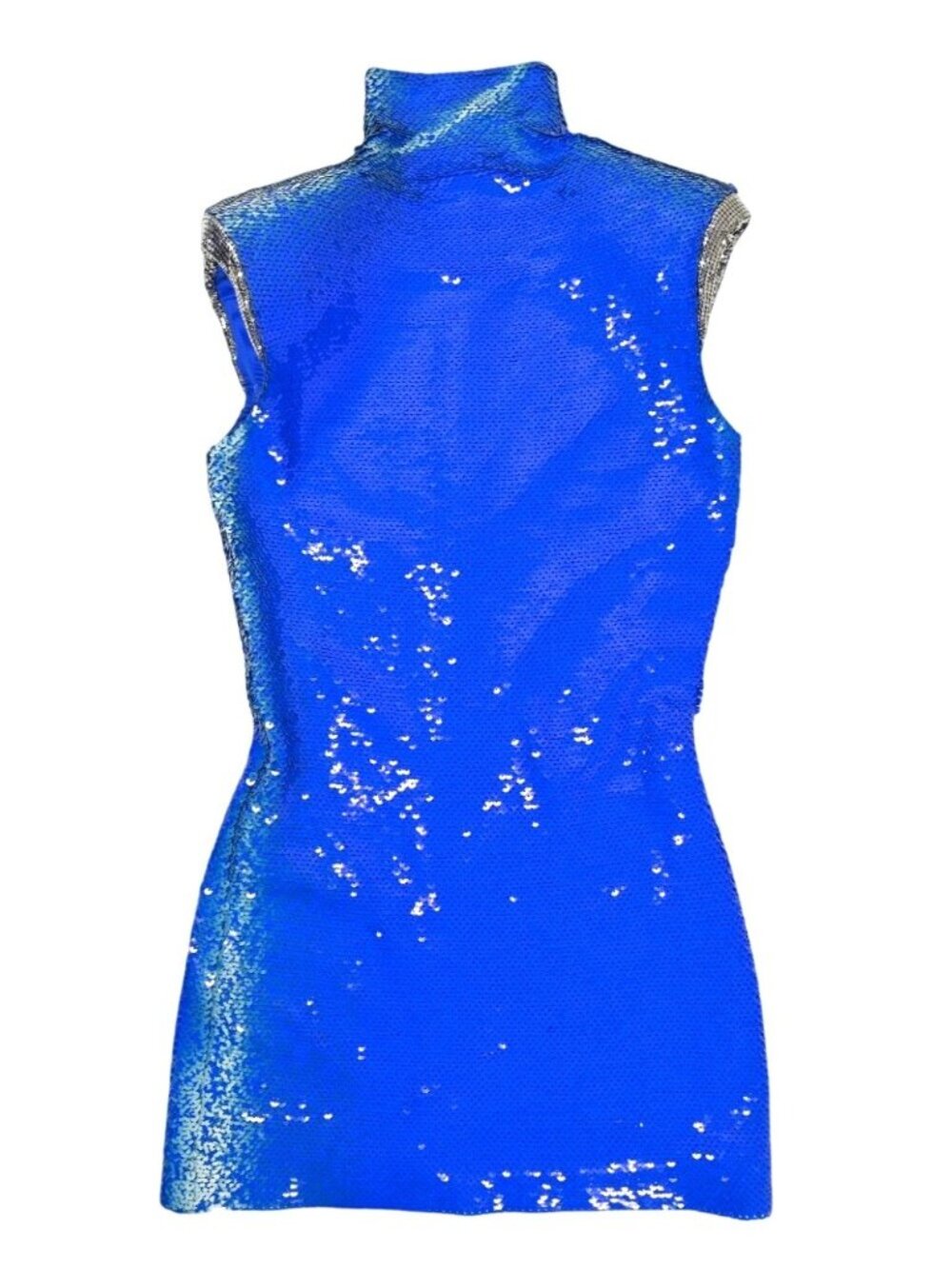 Nue Sequin Mini Dress in Blue